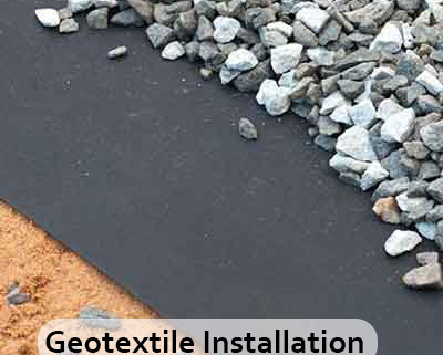 Geotextile Installation Zarif Mosavar