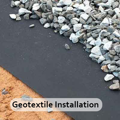 Geotextile Installation Zarif Mosavar